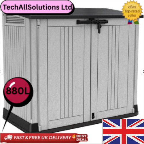Outdoor garden storage - storage, shed